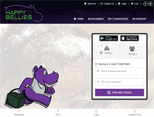 Tablet Screenshot of happybelliespgh.com